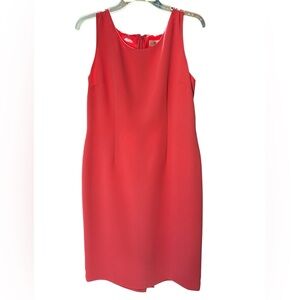 Jones Studio Pink Halter Sheath Dress